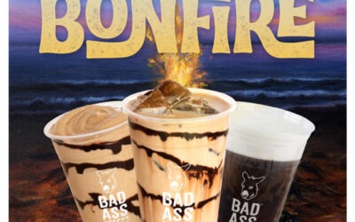 Introducing Bad Ass Coffee of Hawaii’s Limited-Edition Beach Bonfire Latte and Cold Brew